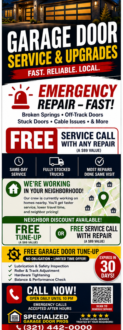 Orlando Garage Door Repair